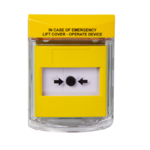 STI STI-6931-Y Call Point Stopper - Surface - Yellow Emergency